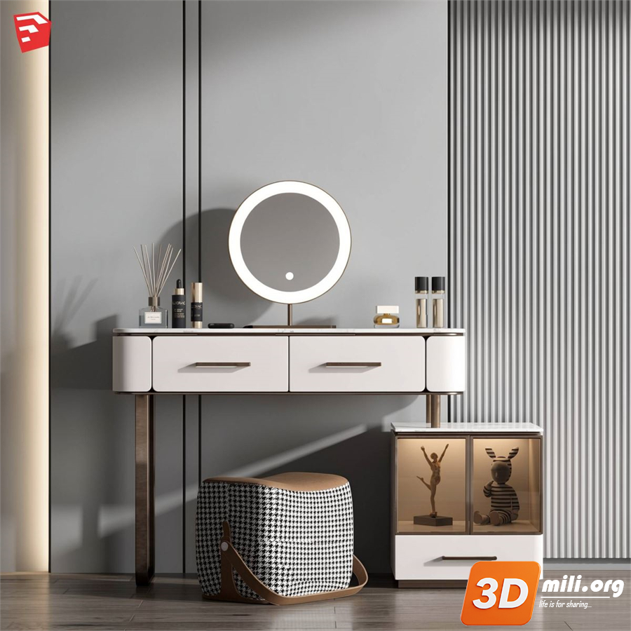 Dressing Table Skp Files 